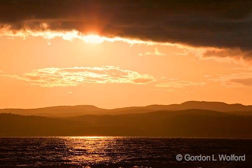 Lake Superior At Sunset_02054.jpg - Photographed on the north shore of Lake Superior near Wawa, Ontario, Canada.